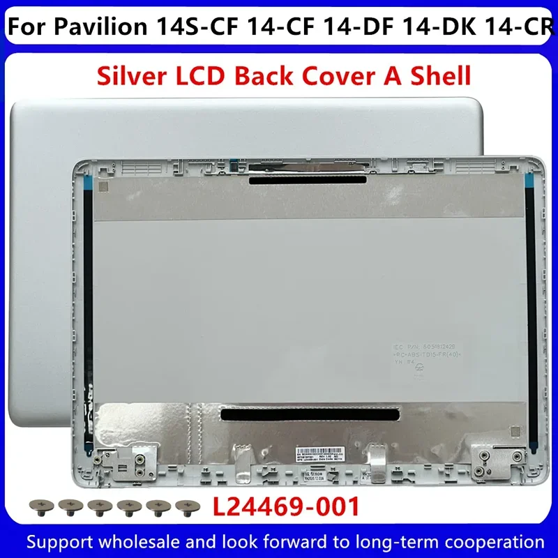 New For HP Pavilion 14S-CF 14-CF 14-DF 14-DK 14-CR TPN-I135 TPN-I130 LCD Back Cover/LCD Front Bezel /Palmrest Cover /Bottom