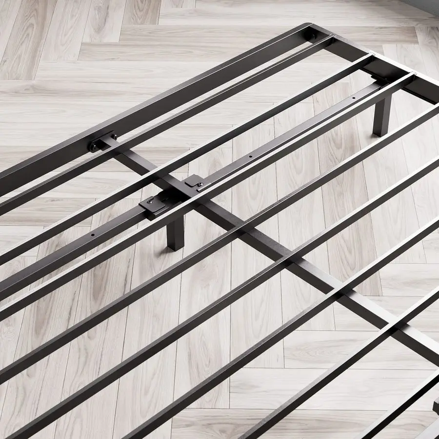 لوحة بطابقين بقفل سريع من كوين، استبدال شريحة السرير ذات القفل الربيعي، إطار معدني مع شرائح فولاذية، سهلة التجميع #6