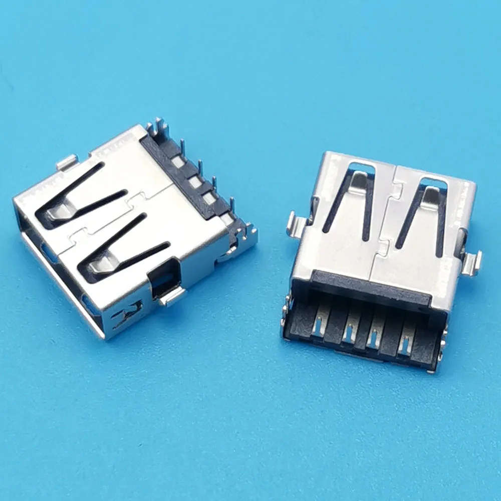 5 قطعة USB2.0 4P Type-A واجهة أنثى شحن ميناء موصل مقبس ل ASUS K550J X550C/V Y581C/L X200M أجهزة الكمبيوتر المحمولة USB 2.0