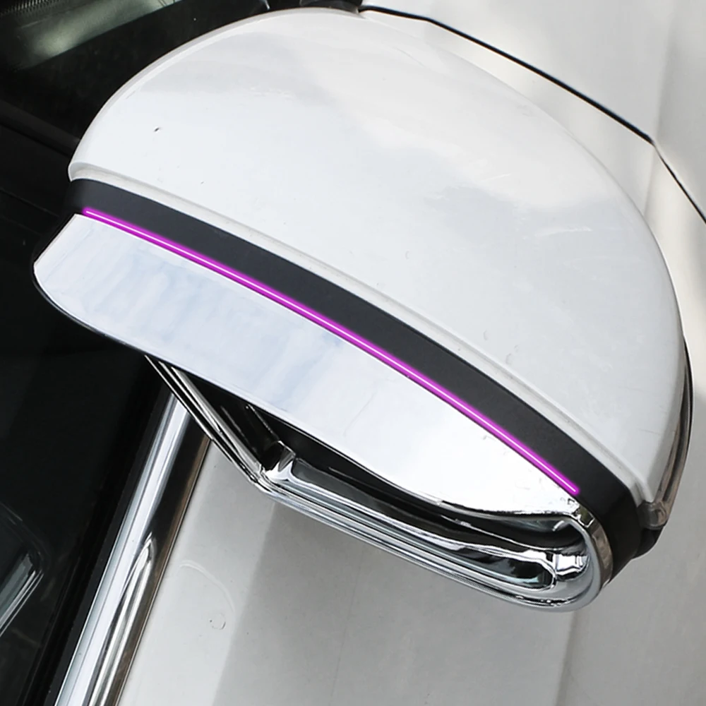 

Car Rear View Mirror Rainbow for Volkswagen VW Golf 7 7.5 MK7 MK7.5 2013 - 2020 Eyebrow Sticker Rearview Mirror Trim Accessories