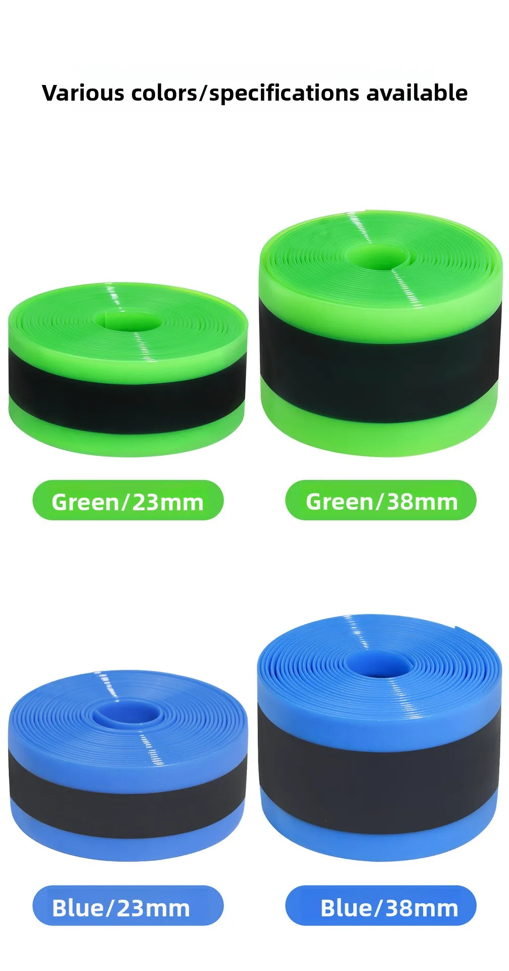 Reifenfutter für Fatbikes, passend für 29 x 4-5 Zoll Fahrradreifen, pannensicherer TPU-Schutz, langlebiger Schutz für Mountainbikes und Rennräder. – Detail 12