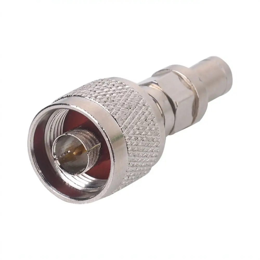 N To F Type Coaxial Connector For Mobile Signal Repeater Antenna Cable Adapter High Reliability Signal Link Interface