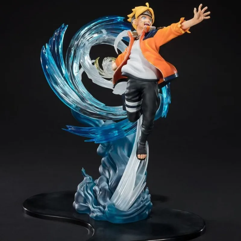 In Stock Bandai Anime NARUTO FZ FiguartsZero Uzumaki Boruto Action Figure Collectible Model Toys Ornaments for Kids Gift DT