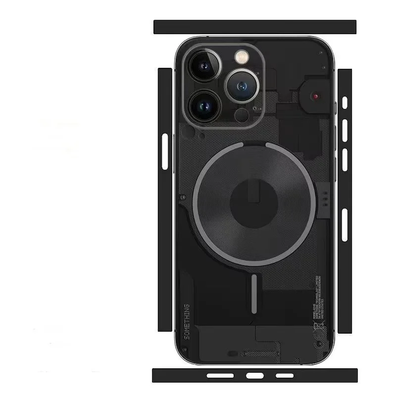 Tear Down Skin for IPhone17 16 15 14 13 Pro Max Plus Back Screen Protector Cover Circuit Camouflage 3M Wrap Sticker Film