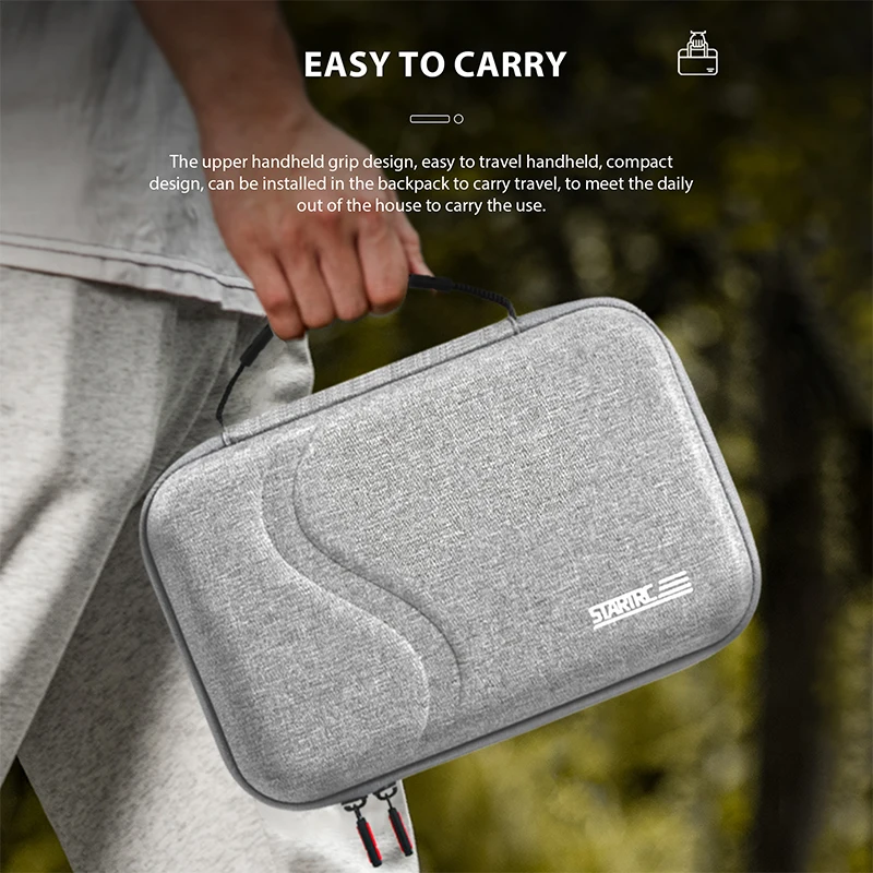 STARTRC Carrying Case Travel Shoulder Bag For DJI Neo Drone Accessories Storage Bag PU Portable Handbag Box