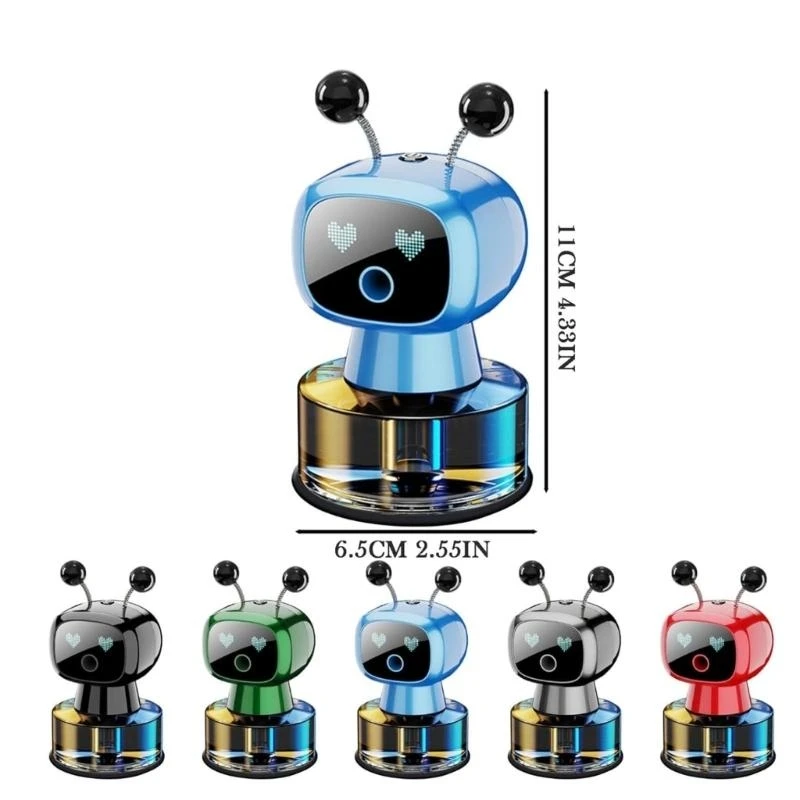 Fashionable Robot Car Air Freshener intelligent Robot Car Air Freshener Scent Diffuser - Image 6