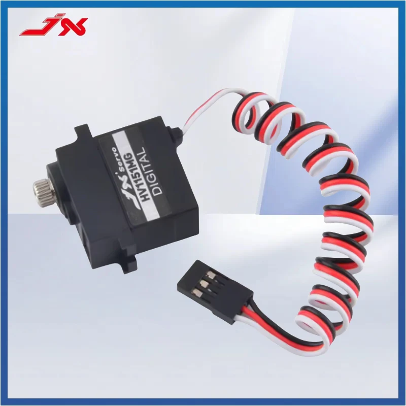

JX PDI-HV1151MG Mini Waterproof Servo 8.4V 4.5KG Metal Gear Digital Servo for Traxxas TRX-4 BRX01 Crawler RC Car