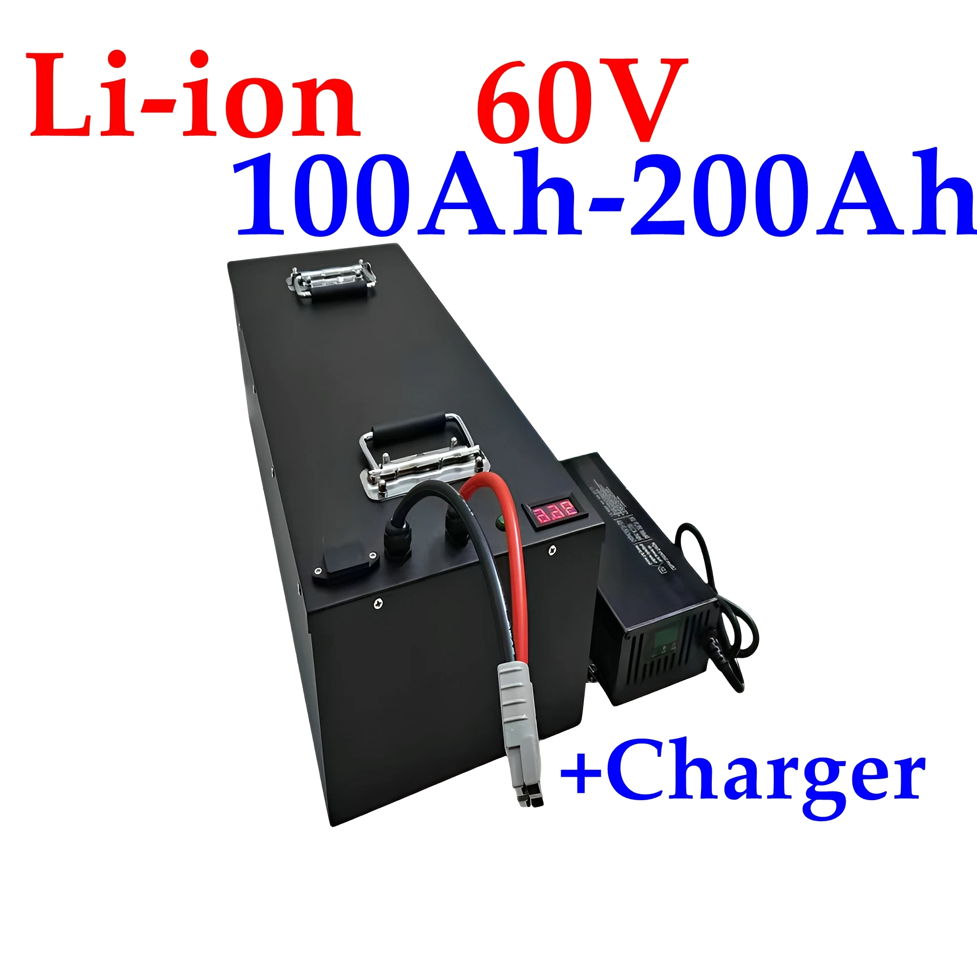 

LT-Brand li-ion Battery 60v 100Ah 110Ah 120Ah 150Ah 180Ah 200Ah Li-ion Battery Pack with BMS +10A Charger.