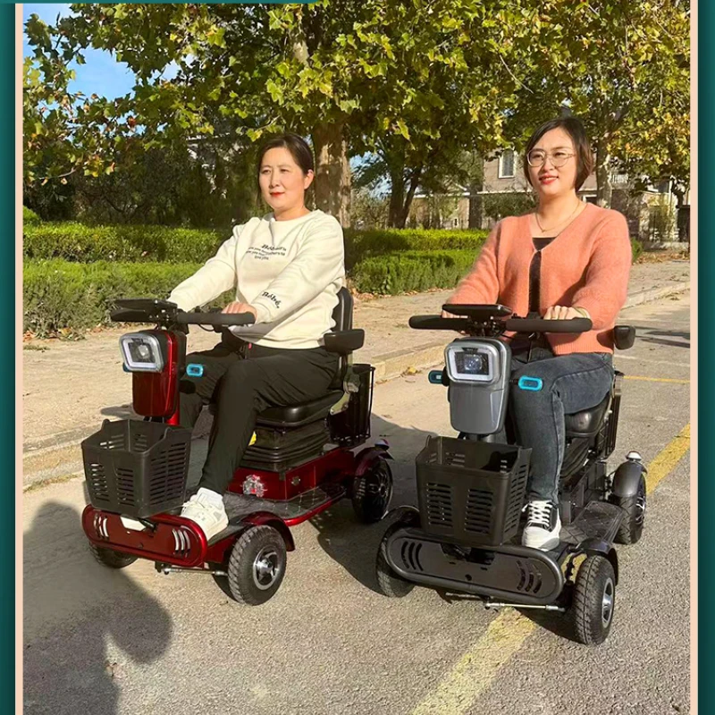 Minibus Elderly Scooter Four-Wheel Electric Vehicle