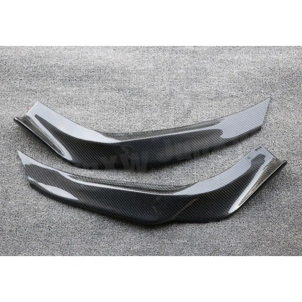 Carbon Fiber Front Bumper Lip Splitters for Lexus IS250 300 350 IS F Sport Sedan 4 Door 06-2012 Apron Winglets Flaps Spoiler FRP view 3