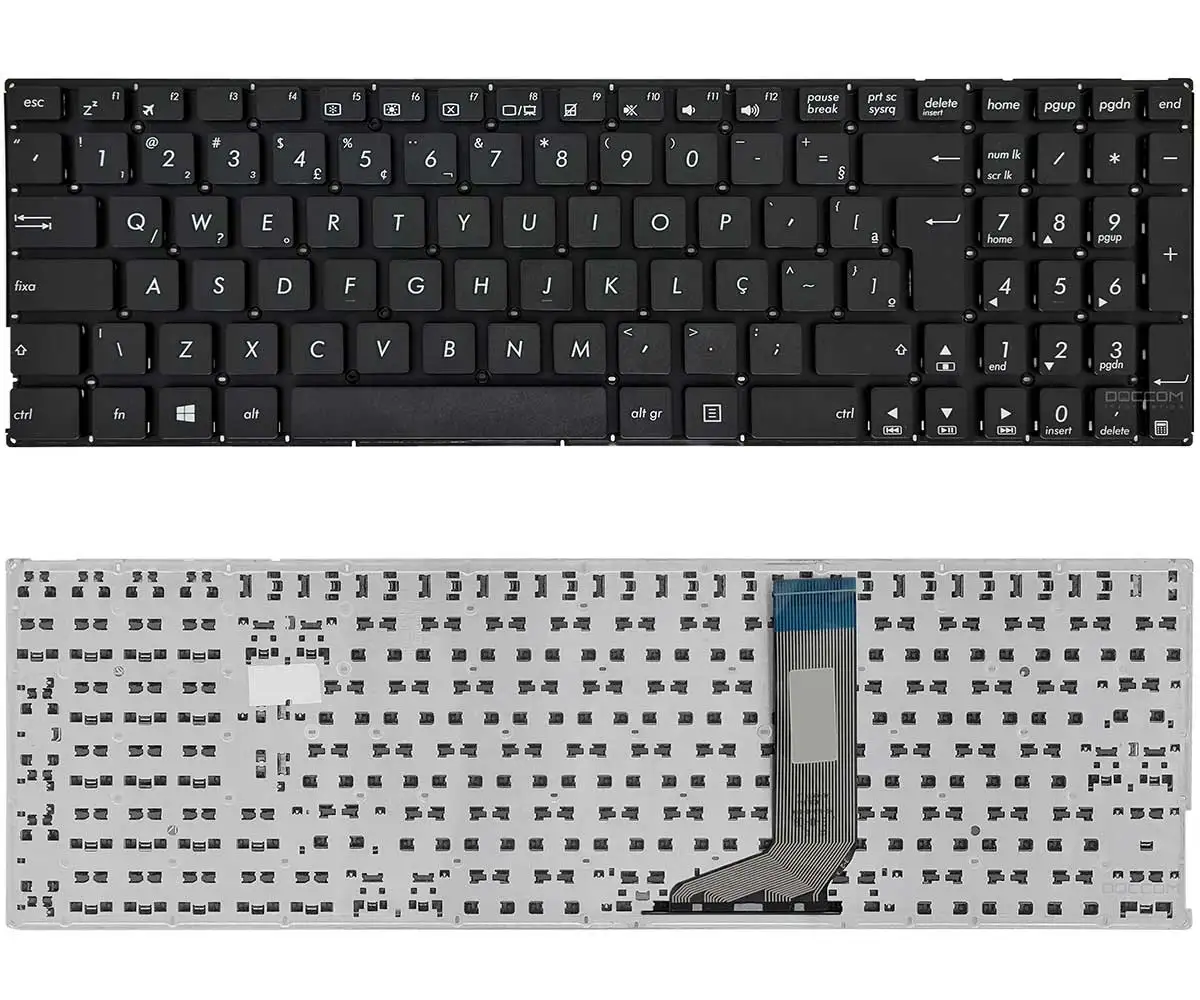 Asus Z550sa Z550s Z550ma Black BR Compatible Notebook Keyboard