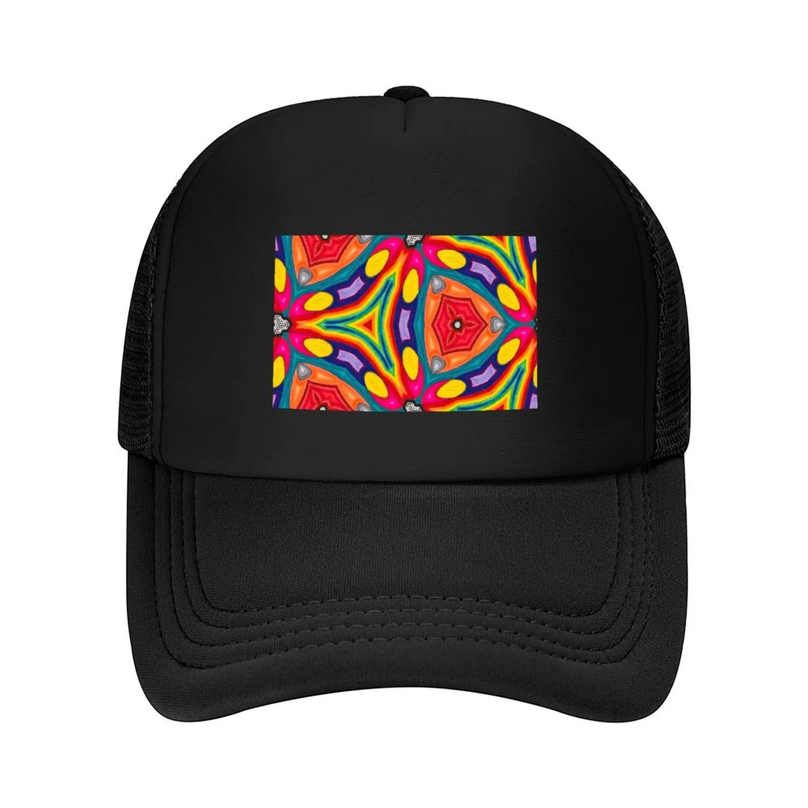 

Rainbow Road x Flower Power Baseball Cap Trucker Hat designer cap luxury caps men's big size hat Caps Women Men's