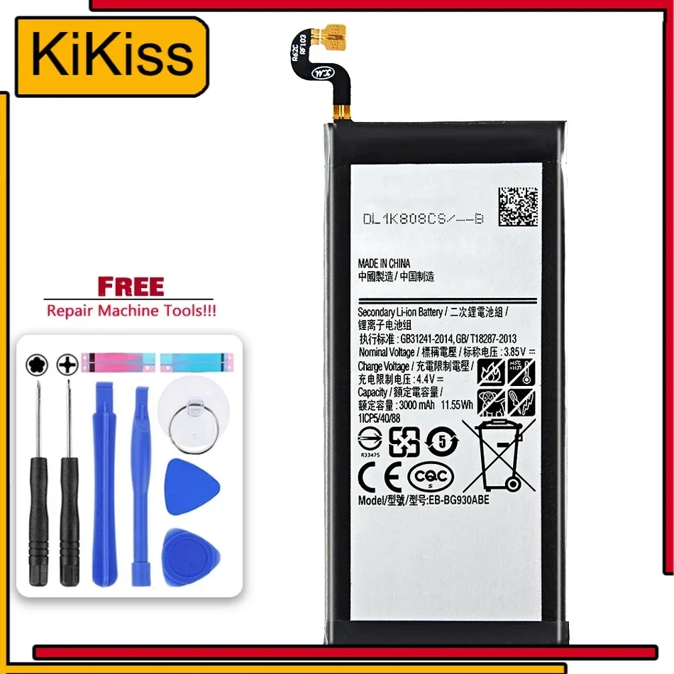 EB-BG930ABE, EB-BG930ABA, 3000Mah, SAMSUNG GALAXY S7, SM-G930, G930, G930M, G930F, G930A, G930V, G930L, G930P için Pil