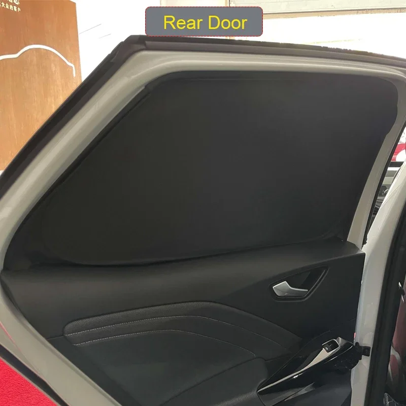 Privacy Light Blocking Window Sunshade Heat Insulate Anti UV Protective Cover For Volkswagen ID.3 2021-Present Camping EV Parts view 2