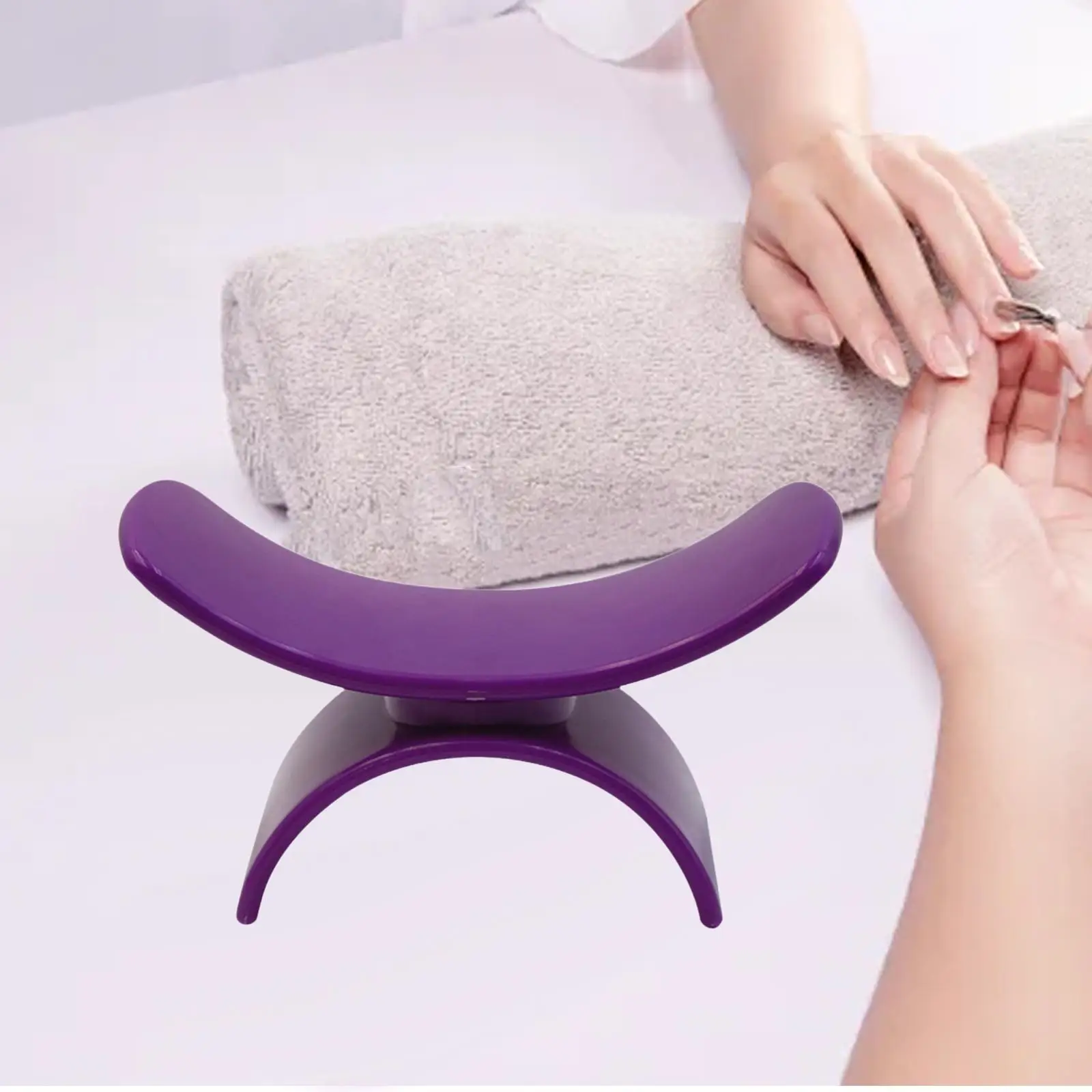 2x Nail Art Support Cushion for Comfortable Manicure Sessions