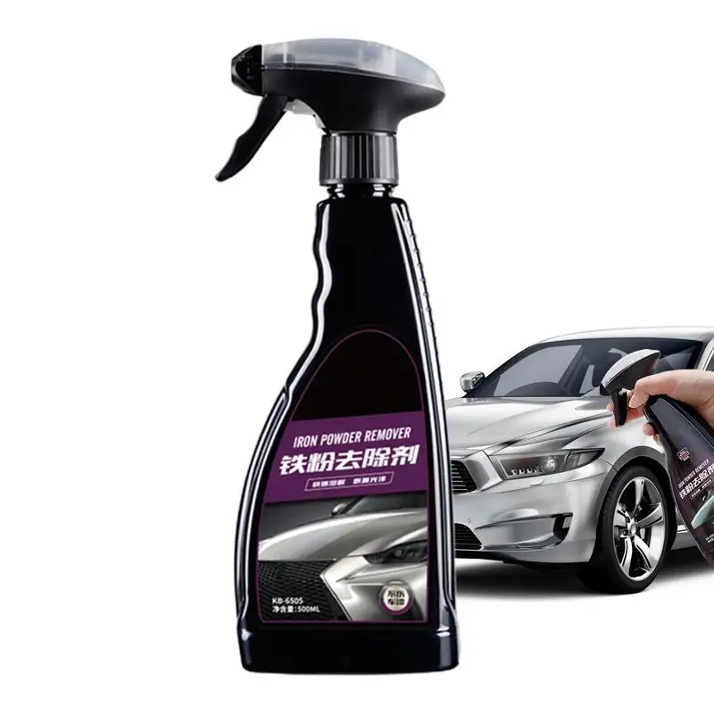 

Car Rust Remover 500ml Metal Rust Remover Car Rust Remover Spray Multipurpose Iron Powder Remover Spray For Car Wheels Hardware