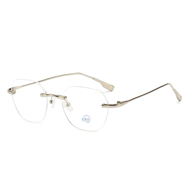 جديد بدون شفة مكافحة نظارات الضوء الأزرق للنساء مصمم أزياء الرجال الضوء الأزرق حجب الكمبيوتر حملق العصرية مكتب التبعي #6