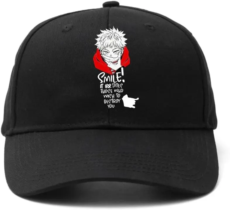 

Unisex Hot Japan Anime Jujutsu Kaisen Cap Cotton Baseball Cap