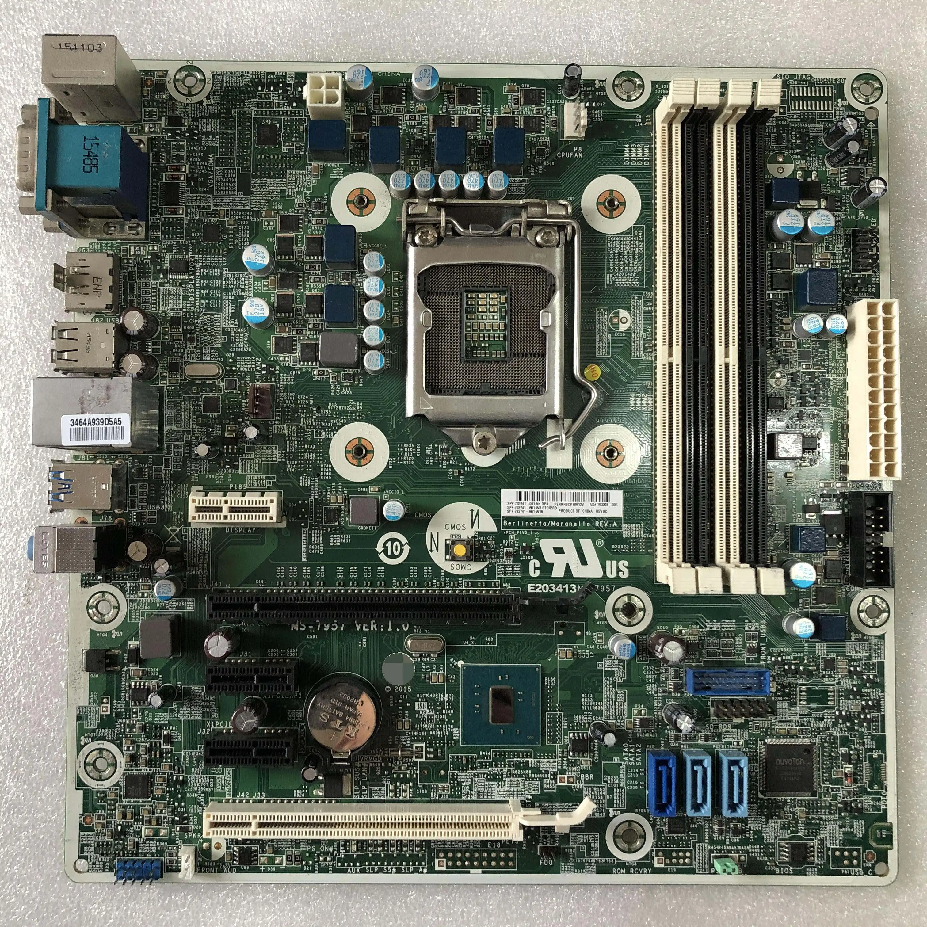 

Original Motherboard for HP 490 498 G3 MT MS-7957 Motherboard 793305-001 793741-001