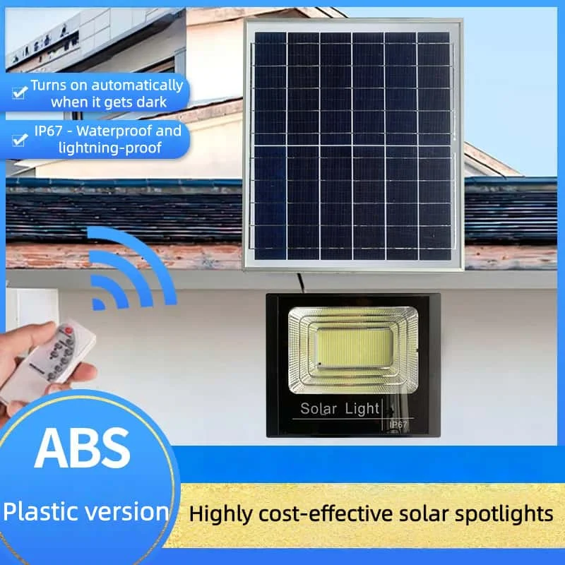 New High-Power Solar LED Outdoor Waterproof Bright Light for Rural Home Garden Yard Illumination Lighting Lamp