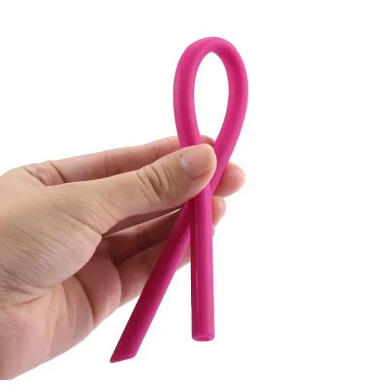 

Flexible Silicone Straw 19x5.5cm, Multi-Color for Milk Tea/Juice, Durable, Smooth, Non-Deformable, Eco-Friendly Drinking Straw