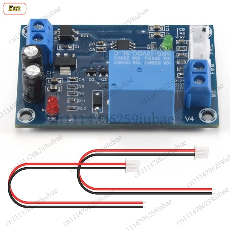 DT75BG HCW-M203 Full Automatic Water Level Controller Pump Switch Module 12V Relay Sensor Liquid Control