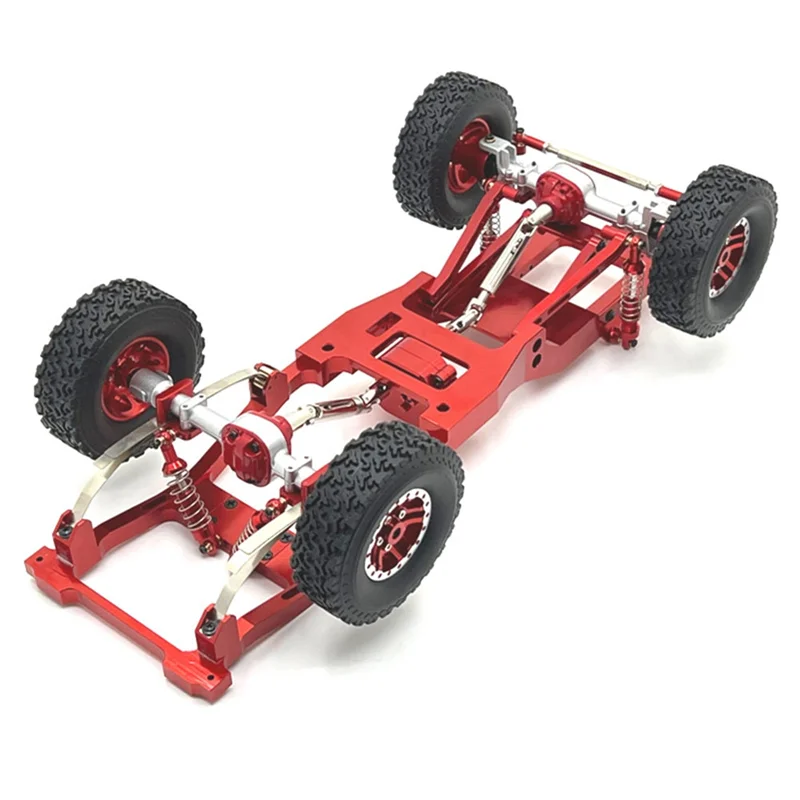 HOT-Voor MN 1/12 MN82 LC79 RC Auto Onderdelen Metalen Upgrade Carframe Modificatie Chassis Frame Kit