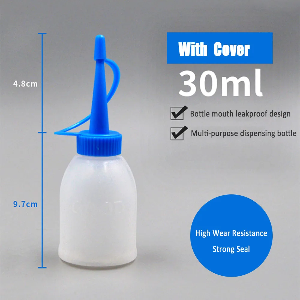 Needle Tip Applicator Precision Application Tip Oiler Versatile Functional Water Bottle For Oil Outlet Needle Tip Water Bottle