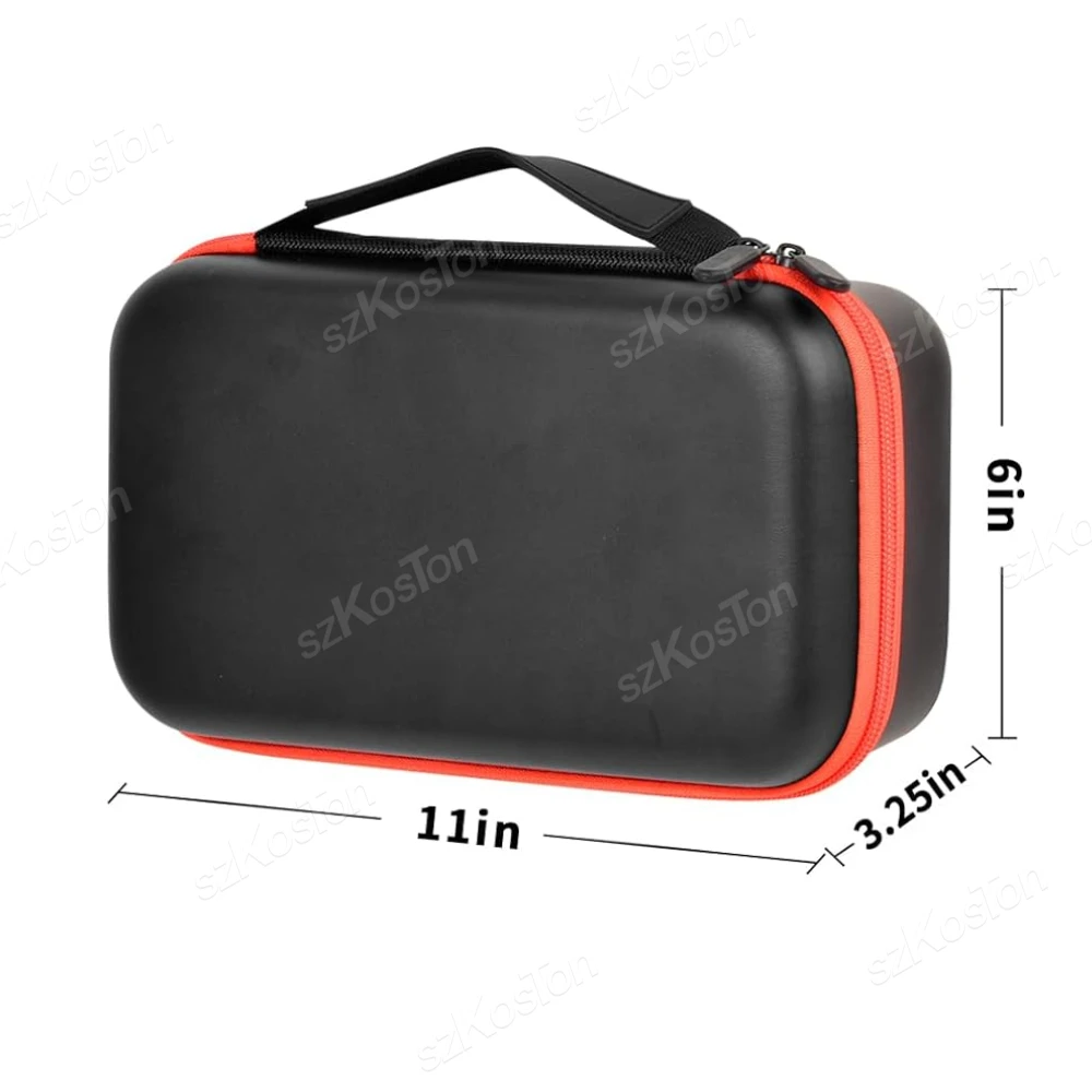 Tragbare Eva Wireless Mikrofon Aufbewahrungstasche Tragetasche kompatibel mit JBL Wireless Two Microphone System für Trip Camping – Detail 6