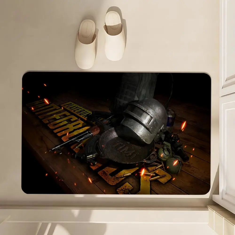 

Punk Neon Street Floor Mat Soft Diatom Bathroom Absorbent Floor Mat, Toilet Of The Bathroom, Household Floor Mat, Door Mat Carpe