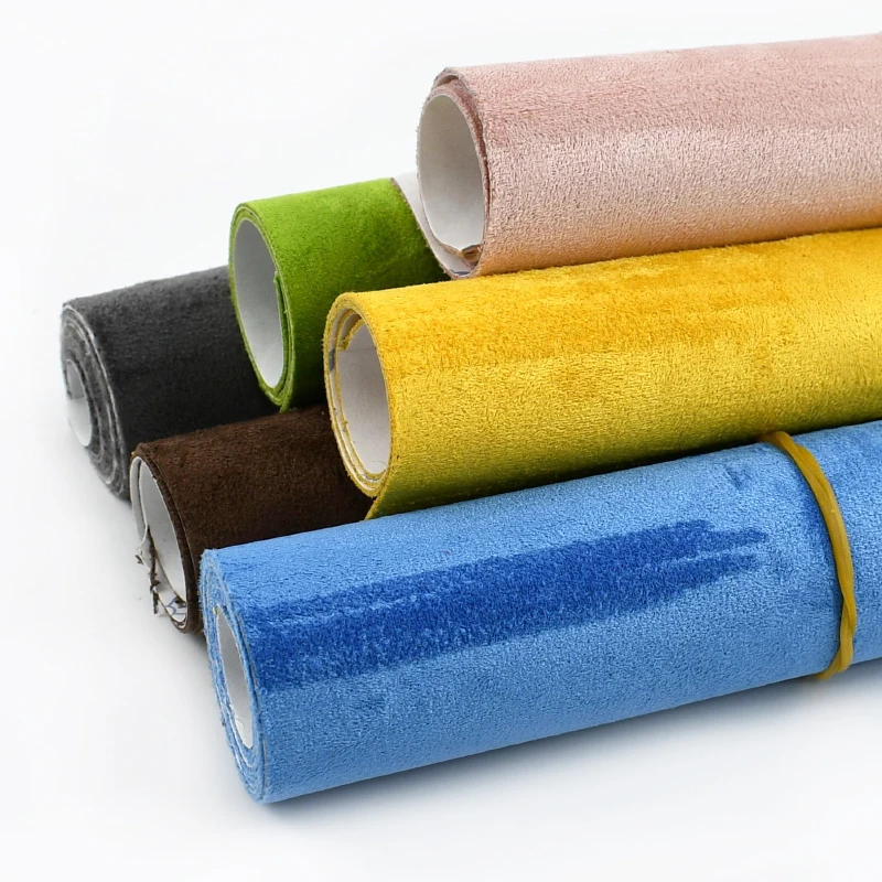 

Deepeel 0.8mm Thick Suede Self-adhesive Fabric for Car Interior Self Adhesive Fabrics Velvet Cloth Decor Trim Crafts Accessories