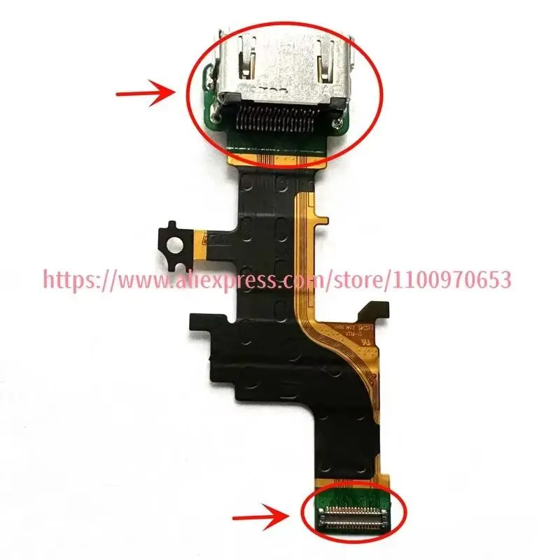 

New A7S3 A7M4 A7R4A A7R5 For Sony A7IV FX3 FX30 HDMI Interface Flex Cable