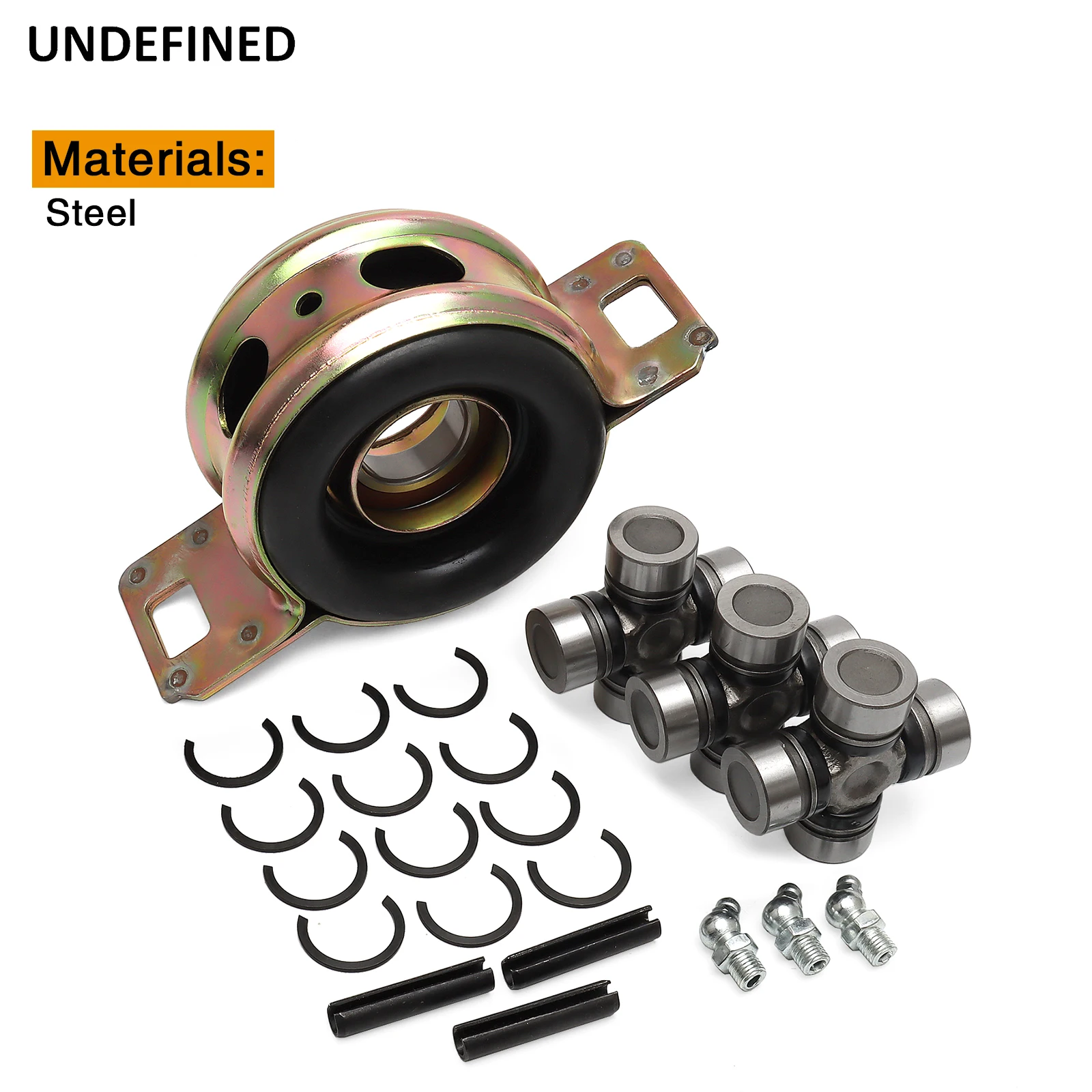 Front Rear Prop Shaft Bearing Carrier & U-joint For Polaris Ranger 570 Ranger Crew 900 1000 RZR 900 3514806 3515075 3514900