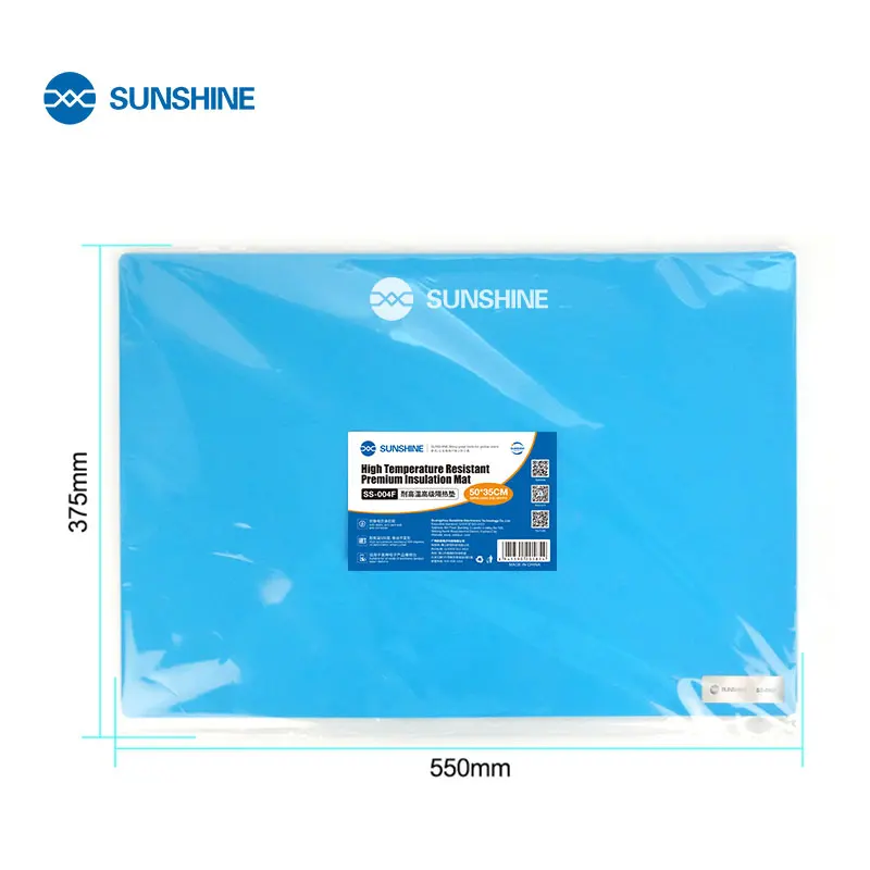 SUNSHINE SS-004F แผ่นฉนวนกันความร้อนคุณภาพสูงทนอุณหภูมิสูงขนาดใหญ่สำหรับสถานีซ่อมผลิตภัณฑ์อิเล็กทรอนิกส์