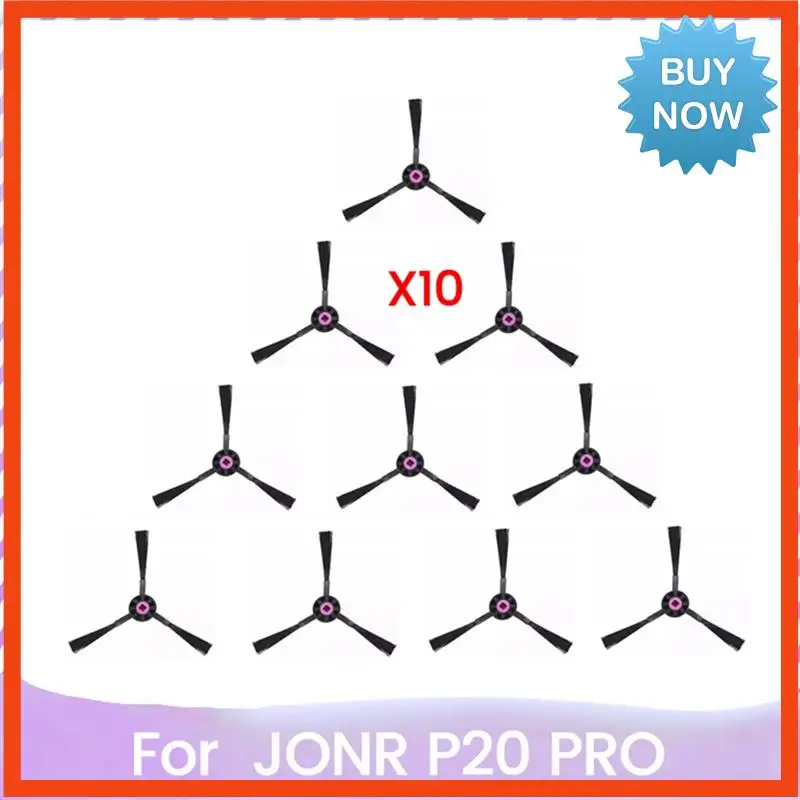 Моющаяся боковая щетка BISM для робота-пылесоса JONR P20 Pro, аксессуары, сменная щетка для пылесоса, 10 шт.