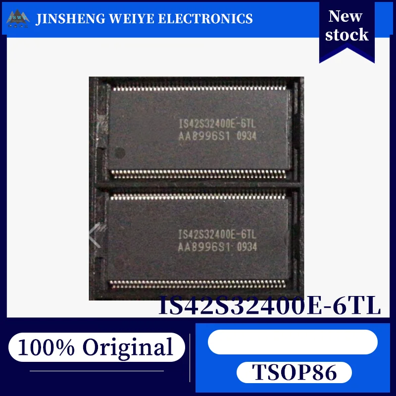 (1/5 piece) IS42S32400E-6TL IS42S32400E TSOP86 128Mb Synchronous SDRAM Original Stock Chipset