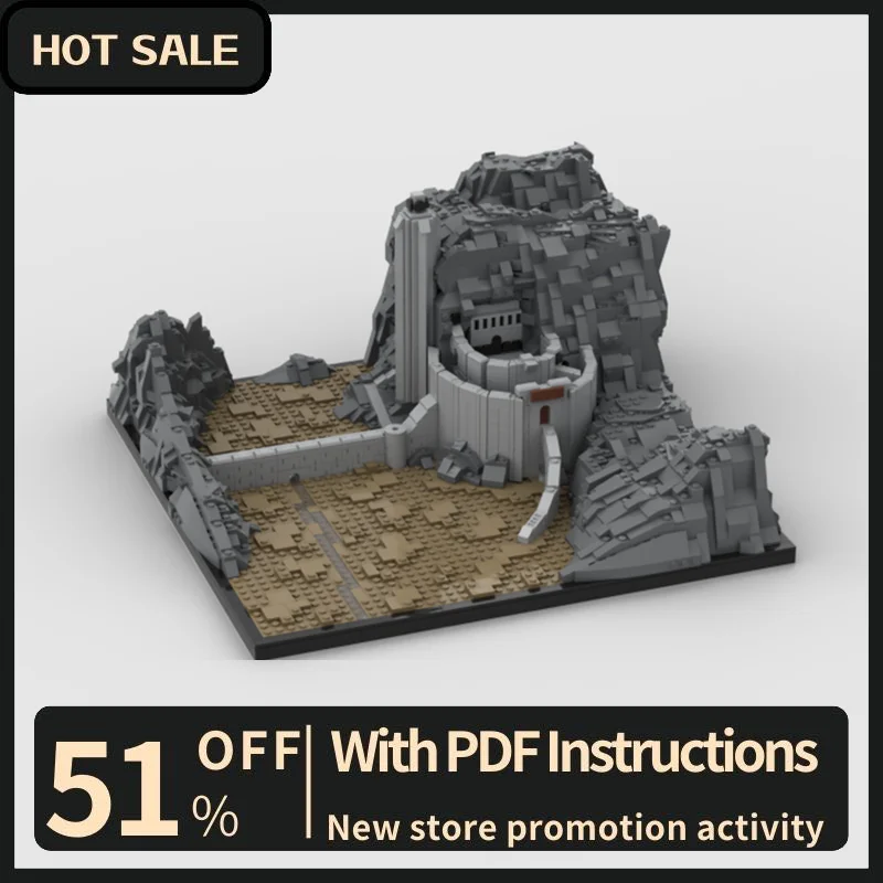 

Новинка, 3127 шт., знаменитые кольца, серия фильмов Moc Helm's, модель глубокой микромасштаба, строительные блоки, креативные идеи «сделай сам», детские игрушки, подарок на день рождения