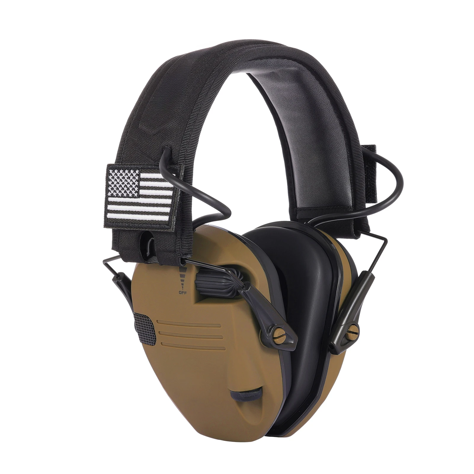 Tactical Headset Hearing Ear Protection 23dB Electronic Earmuffs Shooting Ear Protectors Hunting Noise Reduction Soundproof