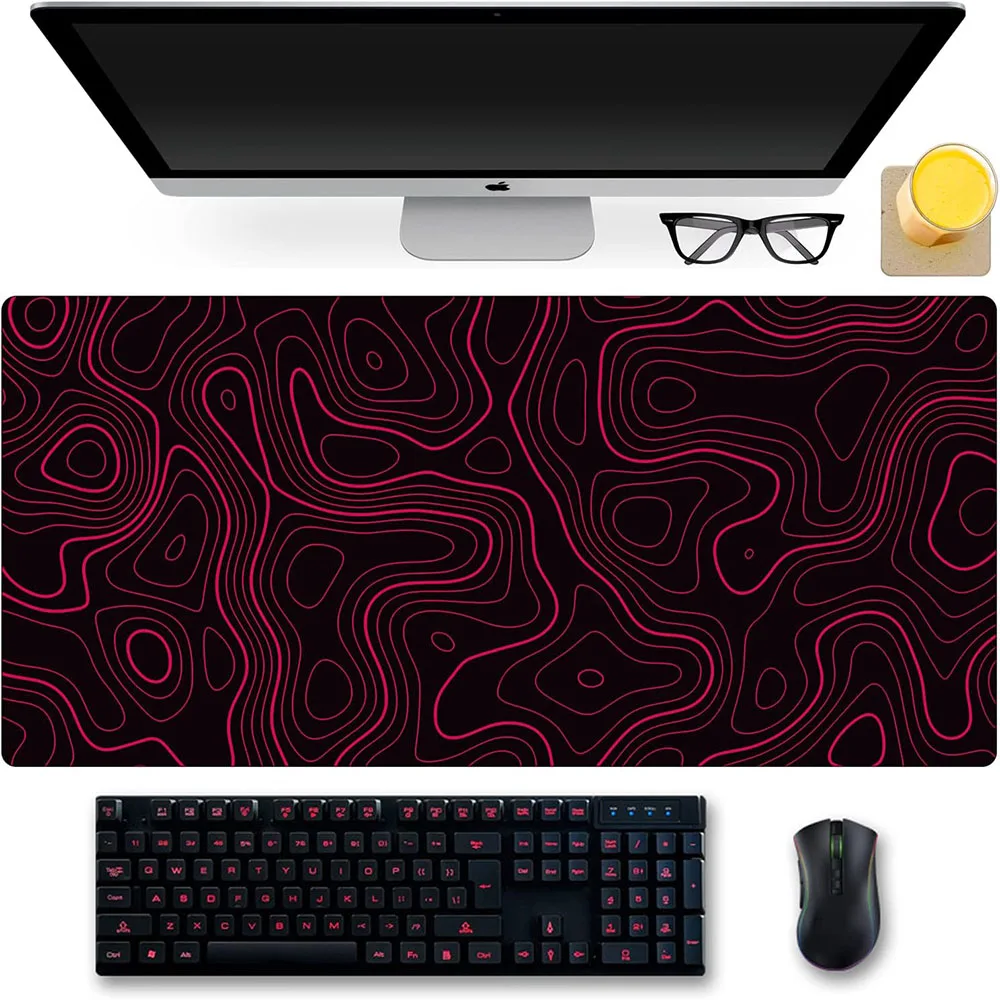 

Setup Gamer Accessories Art Table Laptop Mouse Pad Kawaii Gaming Pad on The Tableanime Mouse Mats Mouse Carpet Rug Keyboard Pad