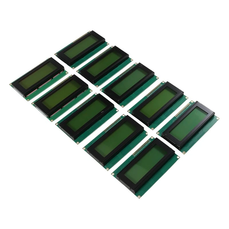 a42t-for-arduino-compatible-10pcs-lcd2004-2004-lcd-module-2004-20x4-character-display-iic-i2c-interface-raspberry-pi-green