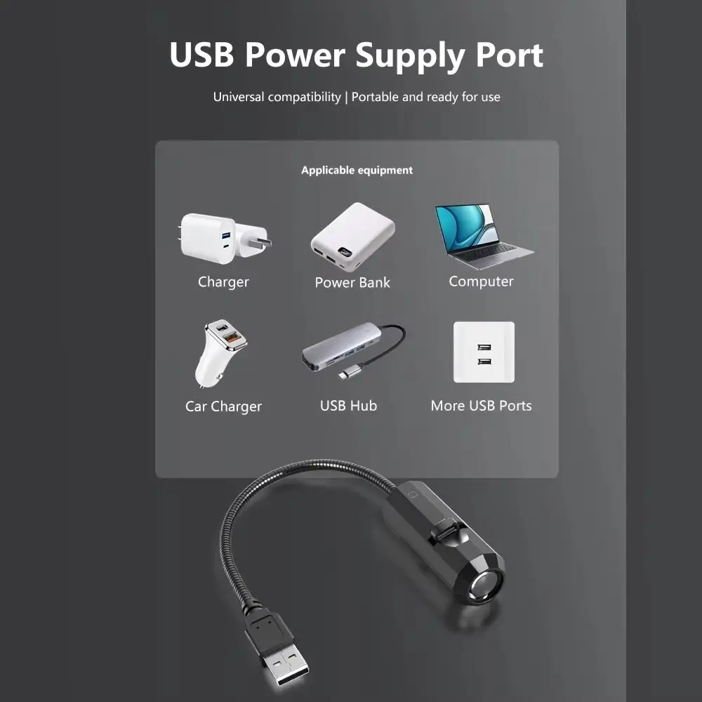 

Adjustable Patterns LED USB Projector Light Portable Design Butterfly Projection Night Light Jellyfish Whale