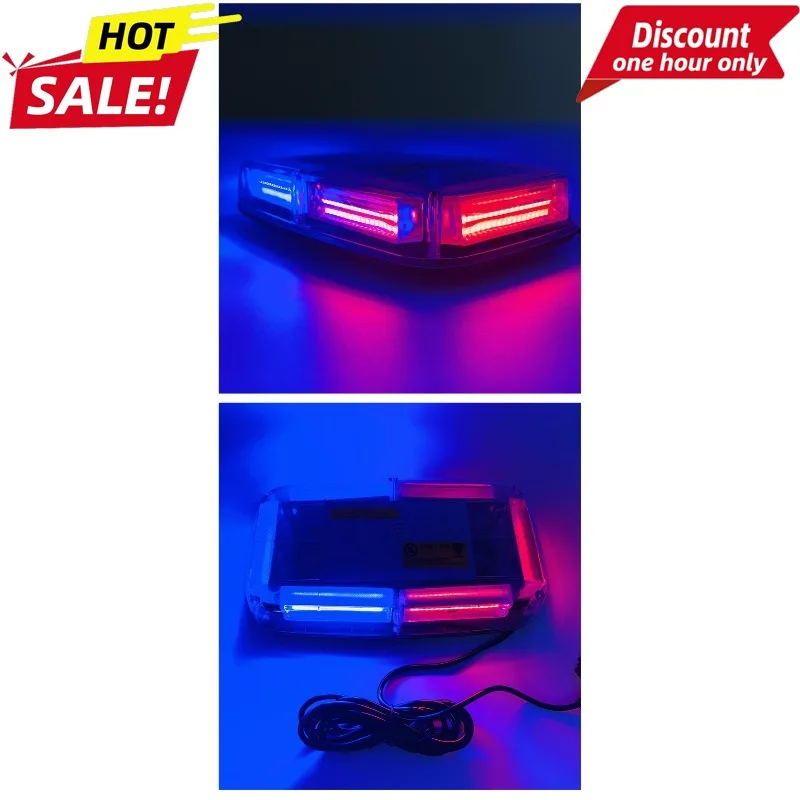 Excavator Truck Parts Ceiling Open Channel Flash Light High Brightness COB Light Short Row