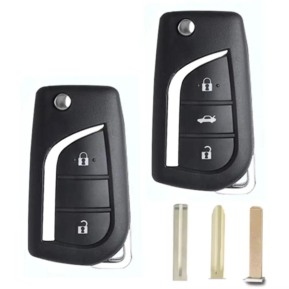 

Корпус автомобильного ключа, брелок для Toyota Levin Camry Reiz Highlander Corolla