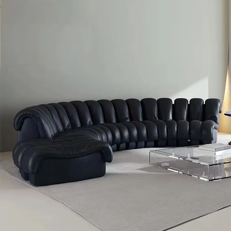 Funda Czarna Sofa Salon Zewnętrzna Mobilna Rely Podłoga Designerskie Pufy Miękkie Krzesła Do Czytania Projekt Muebles Salon Meble Domowe