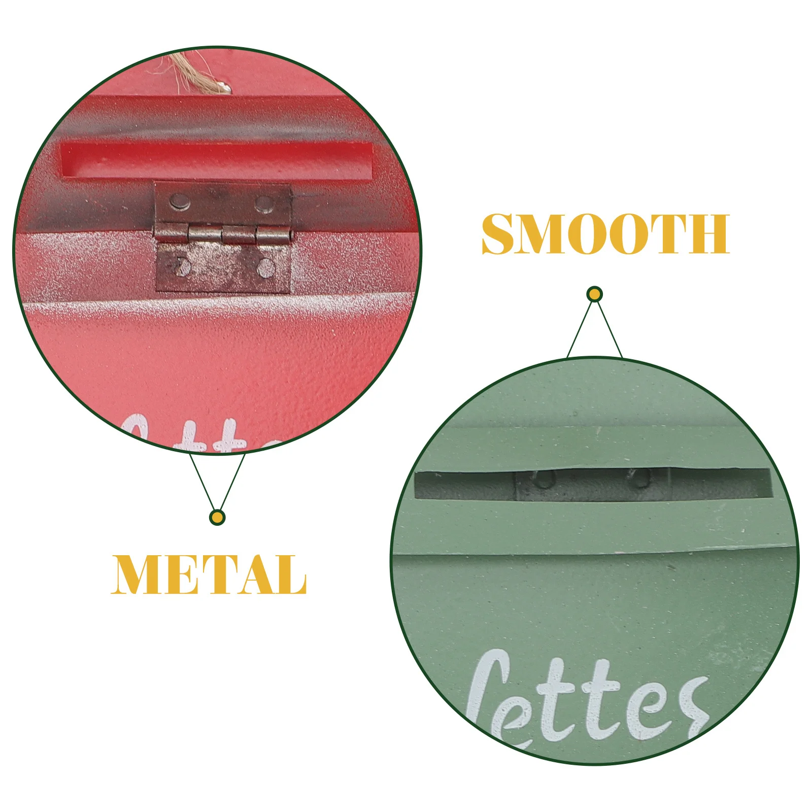 Ностальгические рождественские украшения в виде почтовых ящиков, декор для дома