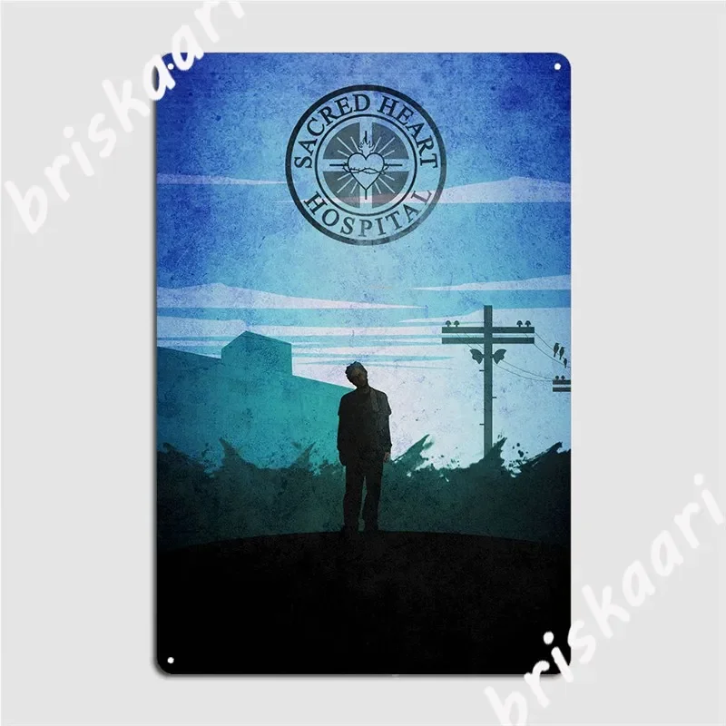 Jd Scrubs Metal Sign Plaques Designing Cinema Kitchen Wall Tin Sign Poster