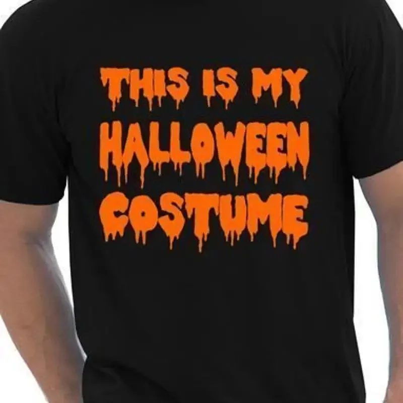 My Halloween Costume Fancy Dress Mens Halloween T Shirt Size S-XXL