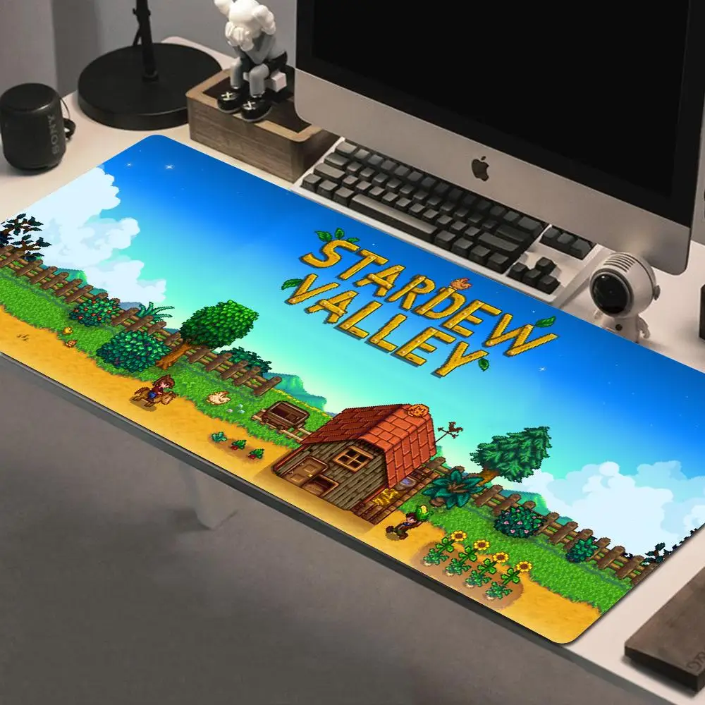 

Stardew Valley Large Anti-slip Mat Deskpad Gaming Mousepad Speed Rug Game Table Mats Anime Keyboard and Mouse Pad For Office