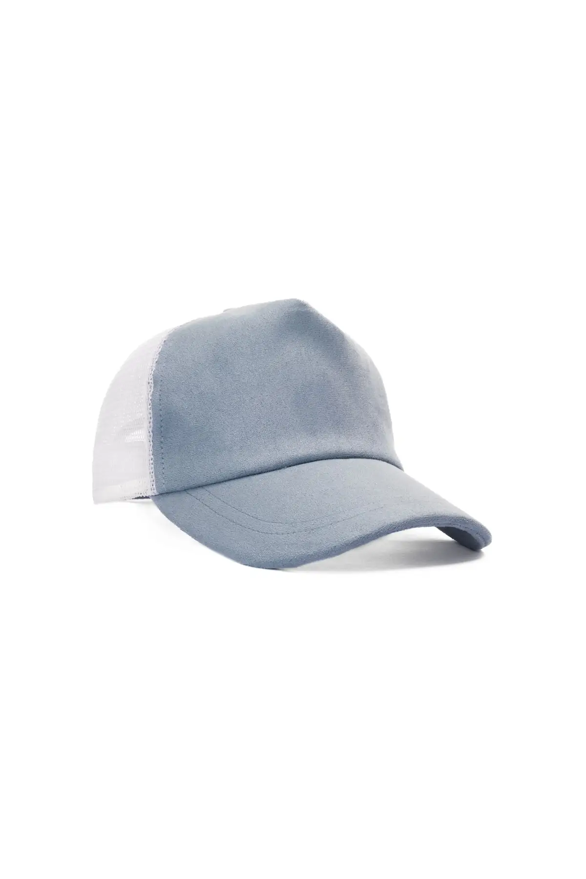 Baseball Cap Baby Blue Hat Men Women Unisex Hat Adult Suede Mesh Hat