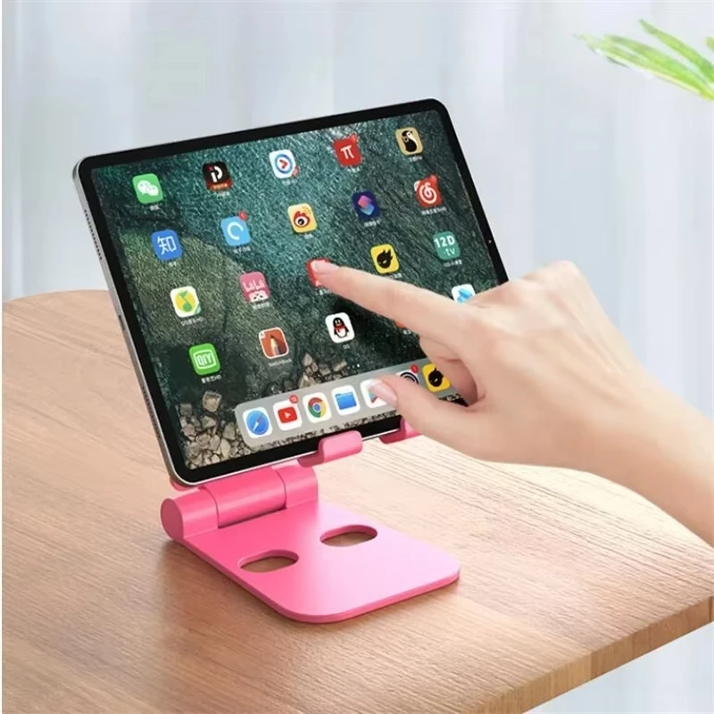 

Fully Adjustable Desktop Mobile Phone Holder Folding Cell Phone Stand Cradle Dock Compatible with Iphone 15 14 13 12 Pro Max Xs